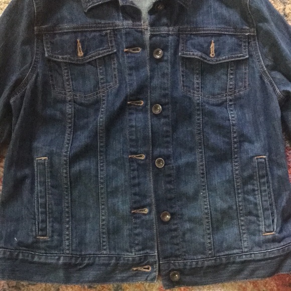 LL BEAN Jean jacket Size Small - Picture 3 of 5